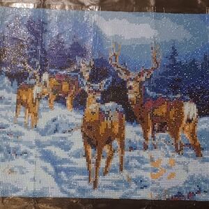 Winter Deer Diamond Painting